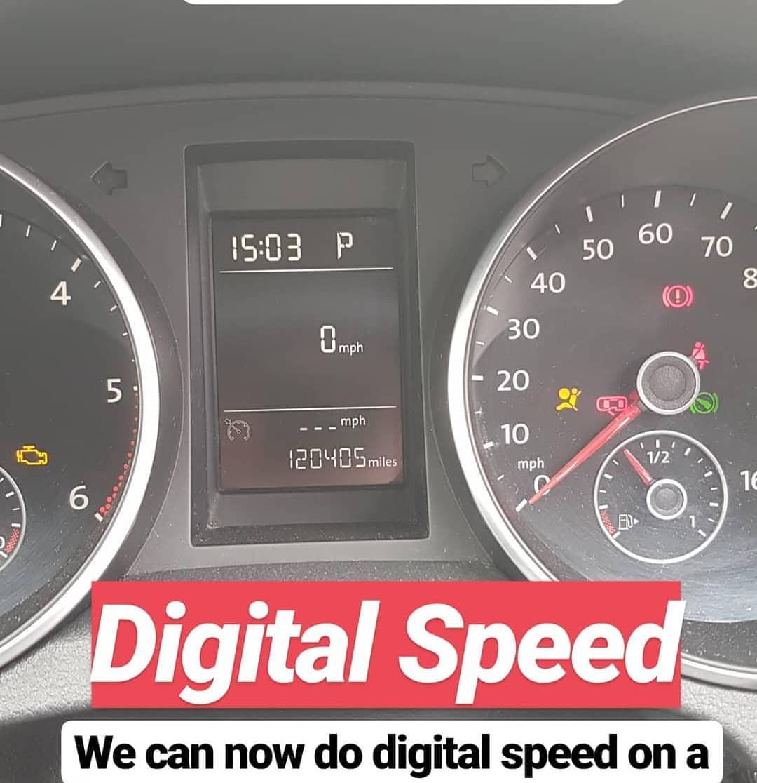 Digital Speed on Golf MK6 – Lowline Cluster