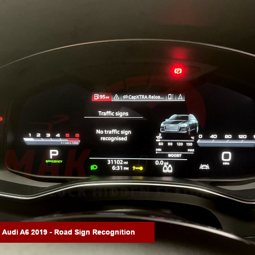 Audi-Road-Sign-Recognition-Parameterised-A6-C8