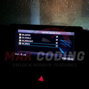 Audi Speed Camera Alerts With Audible Warning – MIB2