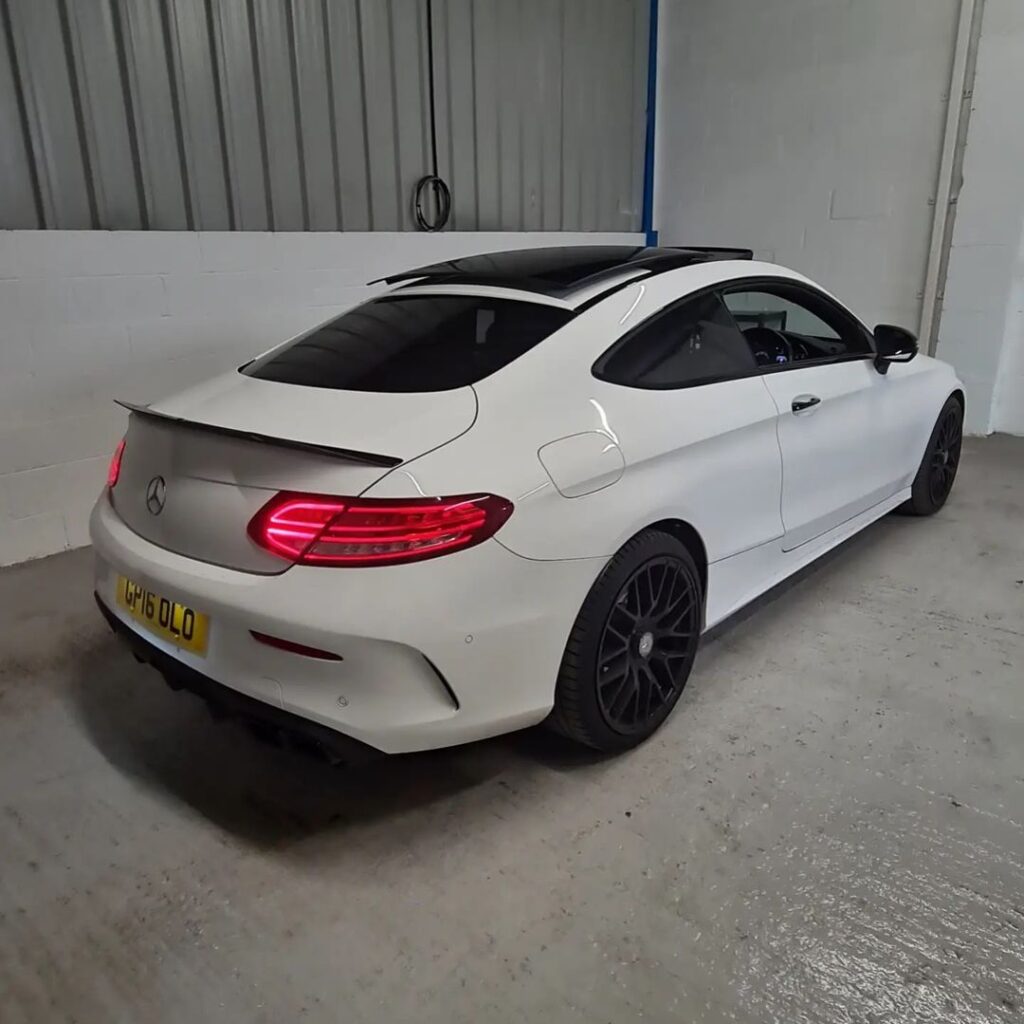 Rear Mercedes C Class