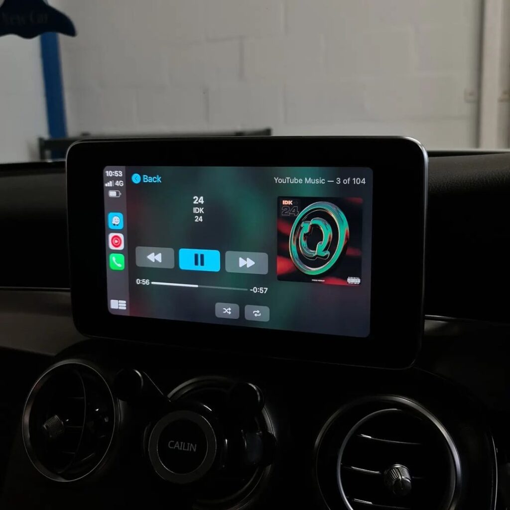 Youtube C Class Carplay