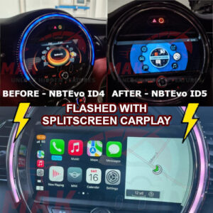 MINI NBTevo iDrive 4 to iDrive 5 Flash – Carplay, Android Mirroring, VIM
