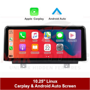 BMW 10.25″ Wireless Carplay & Android Auto Linux Touch Screen – 1/2/3/4 Series