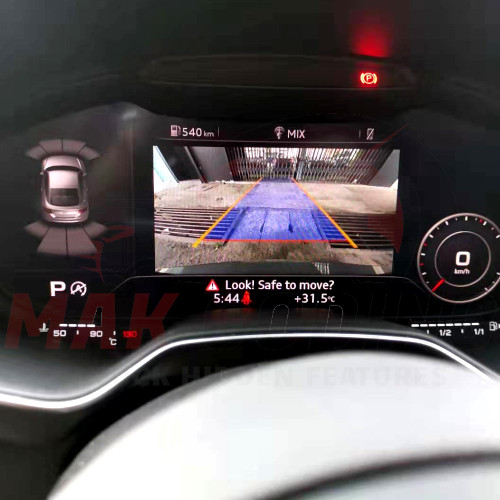 Audi TT MK3 Reverse Camera Kit OEM MAK Coding