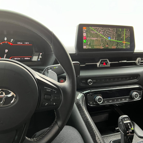 Toyota-Supra-Fullscreen-Carplay-Google-Maps