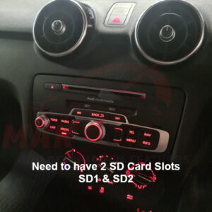 Audi A1 / Q3 RMC Navigation Activation & Maps SD Card