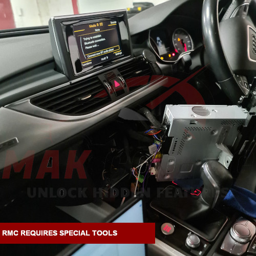 Audi-A6-A7-RMC-Navigation-UART-Process