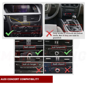 Audi Concert Carplay & Android Auto Box – A4, A5, Q5
